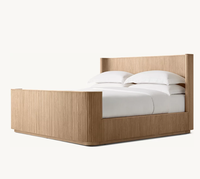 Ensemble de meubles de chambre à coucher Offre Spéciale panneau lit abri lit pied de lit ensembles de meubles d'intérieur décor de salon tissu table de chevet hôtel