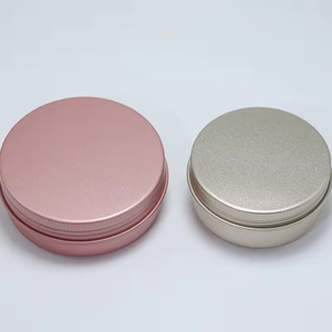 Boîte en aluminium ronde pour cosmétiques de 5 ml, 10 ml, 20 ml, 30 ml, 50 ml, 60 ml, 80 ml, 100 ml, 150 ml, 200 ml, récipient en aluminium métallique - Product Image 3