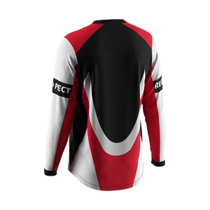 Traje de Motocross Sublimado Anti-UV para Motocicletas, Jersey Liso para Carreras de Motos - Product Image 2