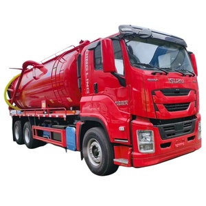 Nouveaux camions de transport de déchets Isuzu de 25 mètres cubes, 25 000 l, camions d'<span class=keywords><strong>aspiration</strong></span> des eaux usées - Product Image 1