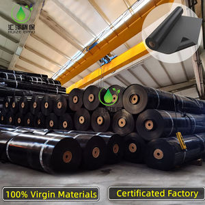 Высококачественная геомембрана из ПЭНД толщиной 15 мм, 1,2 мм, 2 мм, геомембрана из ПЭНД для облицовки водоема 3000,0 м2 - Product Image 3