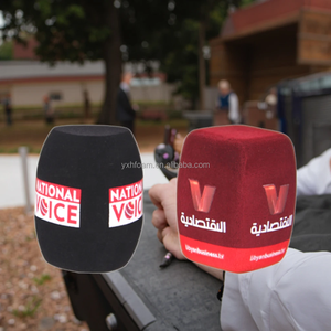 In Foam Mic Cover Cầm Tay Microphone Kính Chắn Gió, Hình Chữ Nhật Màu Đen - Product Image 1