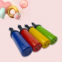 Accessoires de décoration en gros pour ballons en feuille d'hélium, décoration de fête, pompe à ballon manuelle, gonfleur