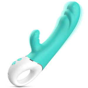 Weiblicher Av Teleskop-Dildo vibrator mit intelligentem USB-Netzteil Double Strong <span class=keywords><strong>Shock</strong></span> Craze <span class=keywords><strong>Massage</strong></span> Sexspielzeug - Product Image 4