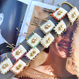 Gran oferta, pulsera <span class=keywords><strong>de</strong></span> cuerda <span class=keywords><strong>Miyuki</strong></span> hecha a mano, cuentas <span class=keywords><strong>de</strong></span> semillas <span class=keywords><strong>de</strong></span> colores, Ojos <span class=keywords><strong>de</strong></span> Diablo, pulsera ajustable <span class=keywords><strong>de</strong></span> invierno, joyería <span class=keywords><strong>al</strong></span> <span class=keywords><strong>por</strong></span> <span class=keywords><strong>mayor</strong></span>, 2017 - Product Image 4