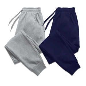 <span class=keywords><strong>Pantaloni</strong></span> Casual da <span class=keywords><strong>Uomo</strong></span> Taglie Forti Foderati in Pile per Fitness e Corsa Vestibilità Comoda a Vita Media e Gamba Dritta Senza Pinces all'Ingrosso - Product Image 1