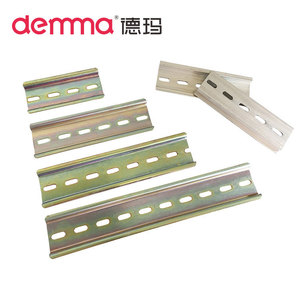 Chất Lượng Cao Nhôm <span class=keywords><strong>DIN</strong></span> Đường Sắt C45 Đường Sắt Th35 Cố Định Lỗ Điện Gắn Đường Sắt - Product Image 6