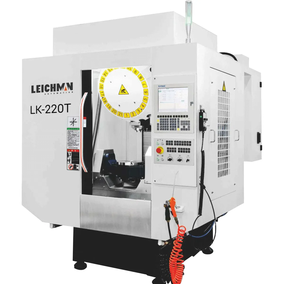 Beş eksenli CNC işleme makinesi LK220T cnc dikey işleme 5 eksen eşzamanlı  cnc freze işleme merkezi