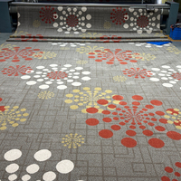 Ventes directes d'usine Fleur traditionnelle Impression en nylon Taille personnalisée haute définition Rouleau de tapis de sol Couloir de chambre d'hôtel