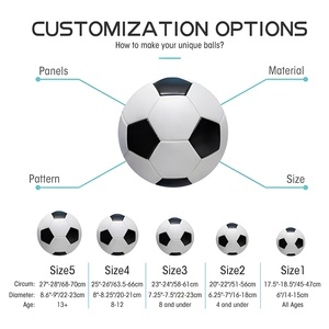 Nuevo Balón de Fútbol CJ Sports de Cuero Resistente, Talla 3, Cosido a Máquina, 410-450g, para Promoción, Recreación, Entrenamiento y Partidos - Product Image 5