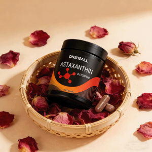 Cápsula de astaxantina Licopeno <span class=keywords><strong>100%</strong></span> Astaxantina <span class=keywords><strong>natural</strong></span> MicroAlgae Los mejores suplementos para la salud de la piel Cápsulas de astaxantina - Product Image 3