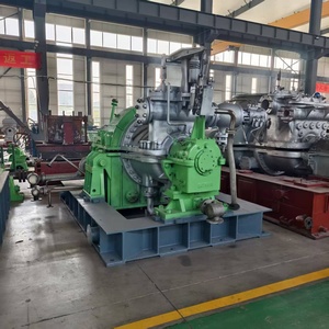 מערכת גנרטור טורבינת קיטור מעובה ידידותית לסביבה עם בקר PLC לתחנת כוח, הספק מותאם אישית זמין - Product Image 4