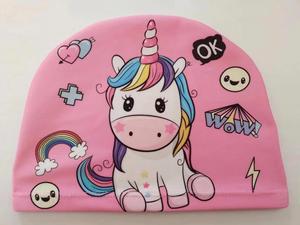 Bonnet de bain en nylon imperméable pour enfants et bébés, logo de dessin animé coloré personnalisé, meilleure qualité 2024, WL SC8900 - Product Image 6