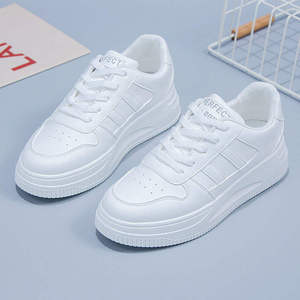 Zapatillas Deportivas Blancas de Moda para <span class=keywords><strong>Mujer</strong></span>, Diseño Grueso Vulcanizado, Estilo Casual, Zapatos de Plataforma para <span class=keywords><strong>Mujer</strong></span> - Product Image 2