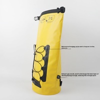 Sac à dos isotherme souple en PVC personnalisé de 3 mm d'épaisseur, pliable, imperméable, sac à dos sec, glacière souple, 20 L, isolé, voyage, camping, randonnée