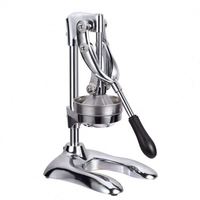 REALMAX Fabrieks Prijs Voedsel Fruit Extractor Citrus Sinaasappel Citroen Perser RVS Multifunctionele Handmatige Sapcentrifuge