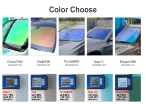 Chamäleon Tönung Blau und Lila Chamäleon Tönung 68% Vlt Lila Chamäleon Aut ofens ter Tönung Film - Product Image 6