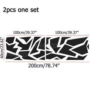 Pegatinas universales para carrocería de coche, 60cm x 200cm, gráficos de vinilo, decoración DIY, protección impermeable contra rayos UV - Product Image 6