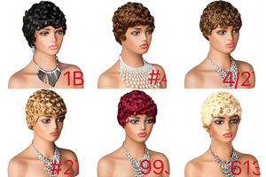 ใหม่2025 xzy วิกผมเอลฟ์<span class=keywords><strong>สั้น</strong></span>เวียดนามผู้หญิงสีดำติดกาวฟรีวิกผมสั้นสีดำธรรมชาติสีดำ - Product Image 6