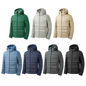 Veste d'hiver matelassée personnalisable pour garçon, imperméable, avec impression, fermeture éclair intégrale, <span class=keywords><strong>capuche</strong></span>, motif à carreaux, veste pour enfants 22709 - Product Image 2