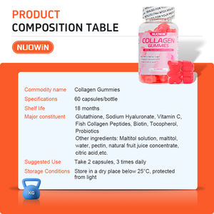 L-Glutathion Kollagen Gummibärchen zur Hautaufhellung, Beauty-Produkt zur Aufhellung, Darreichungsform - Product Image 4