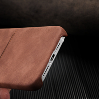 Étuis de téléphone portable en cuir PU effet peau d'agneau, antichoc, de haute qualité, avec emplacement pour carte, pour 17, étui simple et luxueux pour affaires