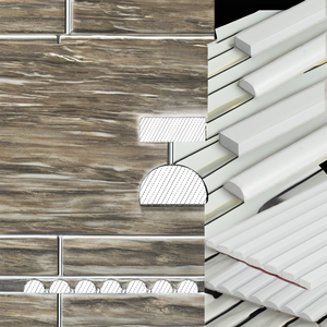 PVC Decorative Moulding Moisture Proof Easy To Install Wall <b>Ceiling</b> Decorative Trim Interior Building Decoration Profile - Product Image 2