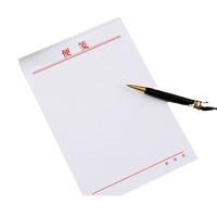 Papier à notes vierge personnalisable détachable, bloc-notes portable non adhésif, pages de bloc-notes de bureau grandes, moyennes, petites et mini
