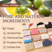 Savon artisanal à la fraise - Savon fruité, sucré et aromatique pour adolescents et cadeaux en stock