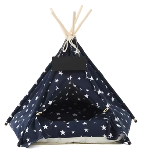 Cama para Perros de Algodón Sólido Ecológica y Cálida para Invierno, para Usar en la Sala de Estar, con Embalaje de Cartón, Extraíble y Lavable - Product Image 5