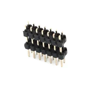 2.54mm Pitch Connector DIP Double Rows Female Custom PCB Pin Header