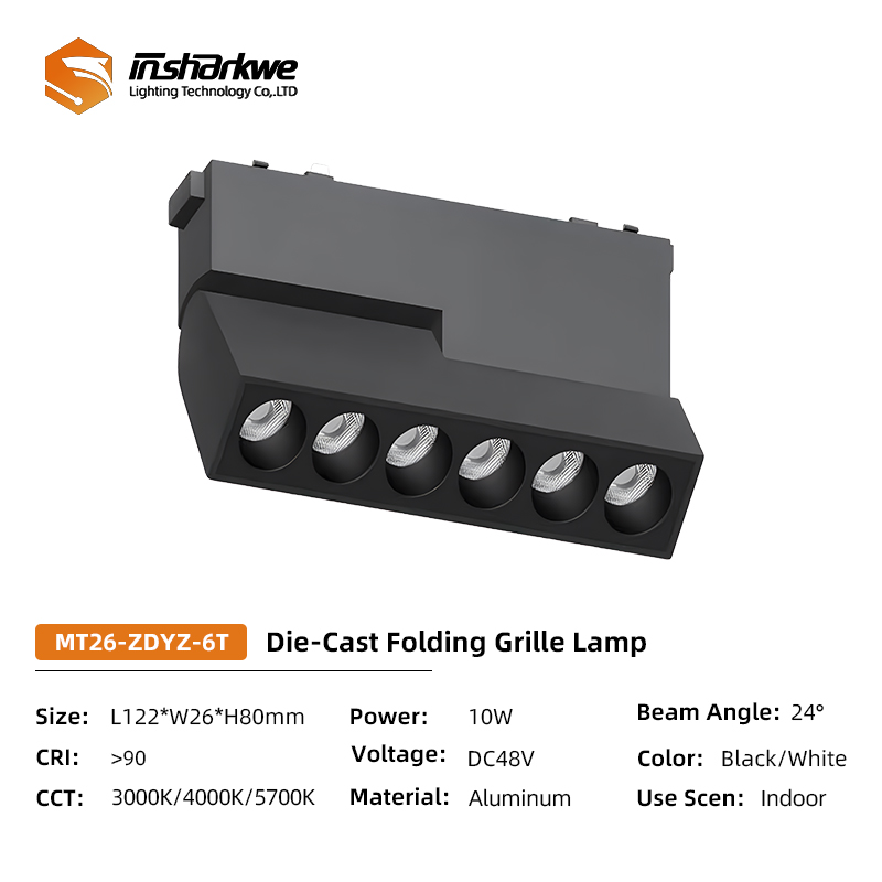 Lampe à grille pliante moulée sous pression MT26-ZDYZ-6T 10W