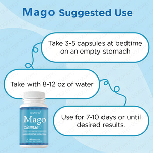 Oem New Arrival Mago làm sạch oxy hệ thống tiêu hóa viên nang ruột làm sạch cai nghiện viên nang cho người lớn cho phụ nữ mang thai Hot - Product Image 5