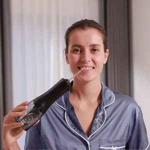 AIRROBO produttore personalizzato di acqua dentale Flosser irrigatore orale portatile denti elettrici più puliti intelligente professionale per la cura dei denti