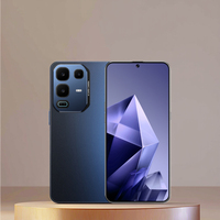 Smartphone 5G Note 50 Pro Version Globale à Succès Commercial, Deca Core, 16 Go + 1 To, Écran LCD, Caméra IA 108 MP, CDMA LTE, MTK, Android 15 HD