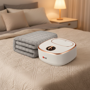 Matelas chauffant multifonctionnel 4 saisons avec protection contre la surchauffe, fonctionnement silencieux, en polyester, pour avion - Product Image 1