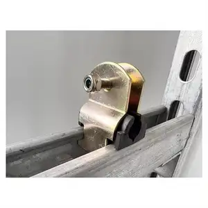 Abrazadera de sillín de canal de puntal personalizada de alto estándar SS316 Cush-A-Clamp para acero