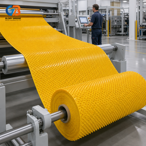 แผ่นยึดแบบ V Lock สำหรับถังย่อยสลาย HDPE แบบมีปุ่มยึดคอนกรีต สำหรับใช้ในโรงงานผลิตก๊าซชีวภาพ ทนทานต่อการกัดกร่อน - Product Image 6
