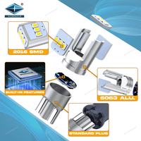BJ alto rendimiento LED T10 2016 09smd decodificación bombilla de luz ancha 10-16V corriente constante brillante nueva condición