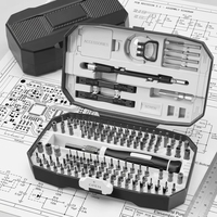 Kit d'outils de précision 152 en 1, embouts de tournevis en acier Cr-V pour la réparation de smartphones, ordinateurs portables, PC, montres et petits appareils électroménagers