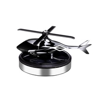 Ornement de voiture hélicoptère rotatif à énergie solaire, diffuseur d'aromathérapie créatif pour console centrale, accessoires masculins, encens