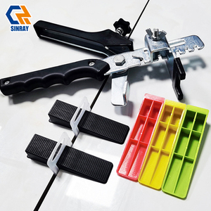 Nouveaux accessoires de carrelage au design moderne, outil de nivellement de carrelage, kits de clips en forme de cale pour l'installation de carreaux en céramique dans les appartements et les villas - Product Image 2