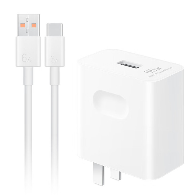 HONOR 66W Super Fast Wall Charger PD Type C USB Mobile Phone Chargers USB Charger for Honor Magic6 Huawei Mate 60