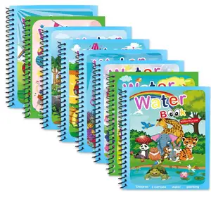 Myway Water Books for Toddlers Ages 2-4 Girls Boys Birthday Gift Animal Dinosaur Unicorn Painting Books