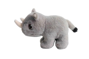 Peluche peluche peluche peluche peluche giocattolo di rinoceronte - Product Image 4