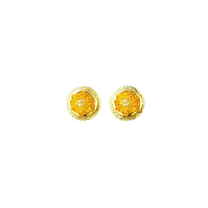 Pineapple <b>Stud</b> <b>Earrings</b> Gold Plated 316L Stainless Steel Fashion Jewelry - Product Image 2