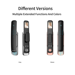 Mới đến tuya wifi thông minh vân tay Khóa cửa kỹ thuật số với máy ảnh cho nhôm và cửa gỗ tăng cường an ninh nhà - Product Image 4