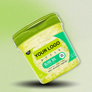 Giá thấp 8 oz dầu ô liu Styling gel mềm mại và mịn màng Frizz tóc cạnh kiểm soát Styling Gel - Product Image 4