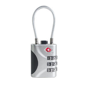 Suministro de fábrica, <span class=keywords><strong>candado</strong></span> de combinación de seguridad de 3 diales reiniciable con cuerpo de aleación de zinc, <span class=keywords><strong>candado</strong></span> de viaje sin llave para bolsa de <span class=keywords><strong>Golf</strong></span>, casillero de gimnasio - Product Image 2