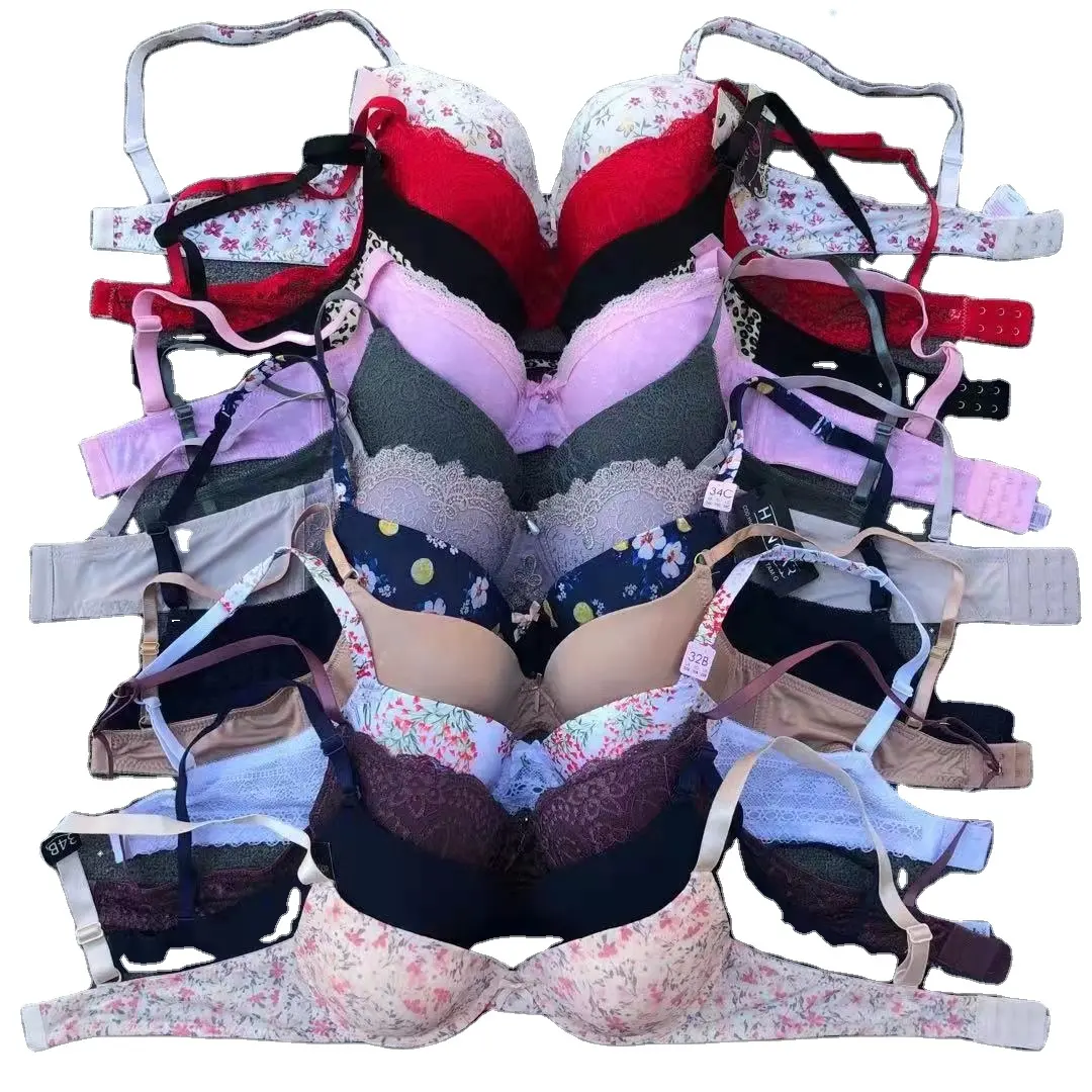 Mixed styles bra for Philippine market Classic Hot Mixed Print Lace Bra Outer Single Bra Large Size